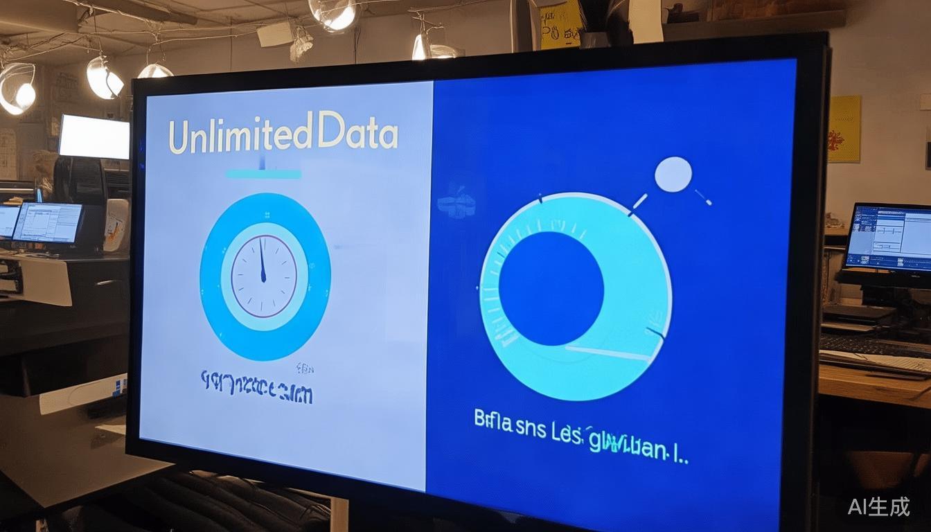 流量份额限制：尽管快连VPN声称提供“无限流量”服