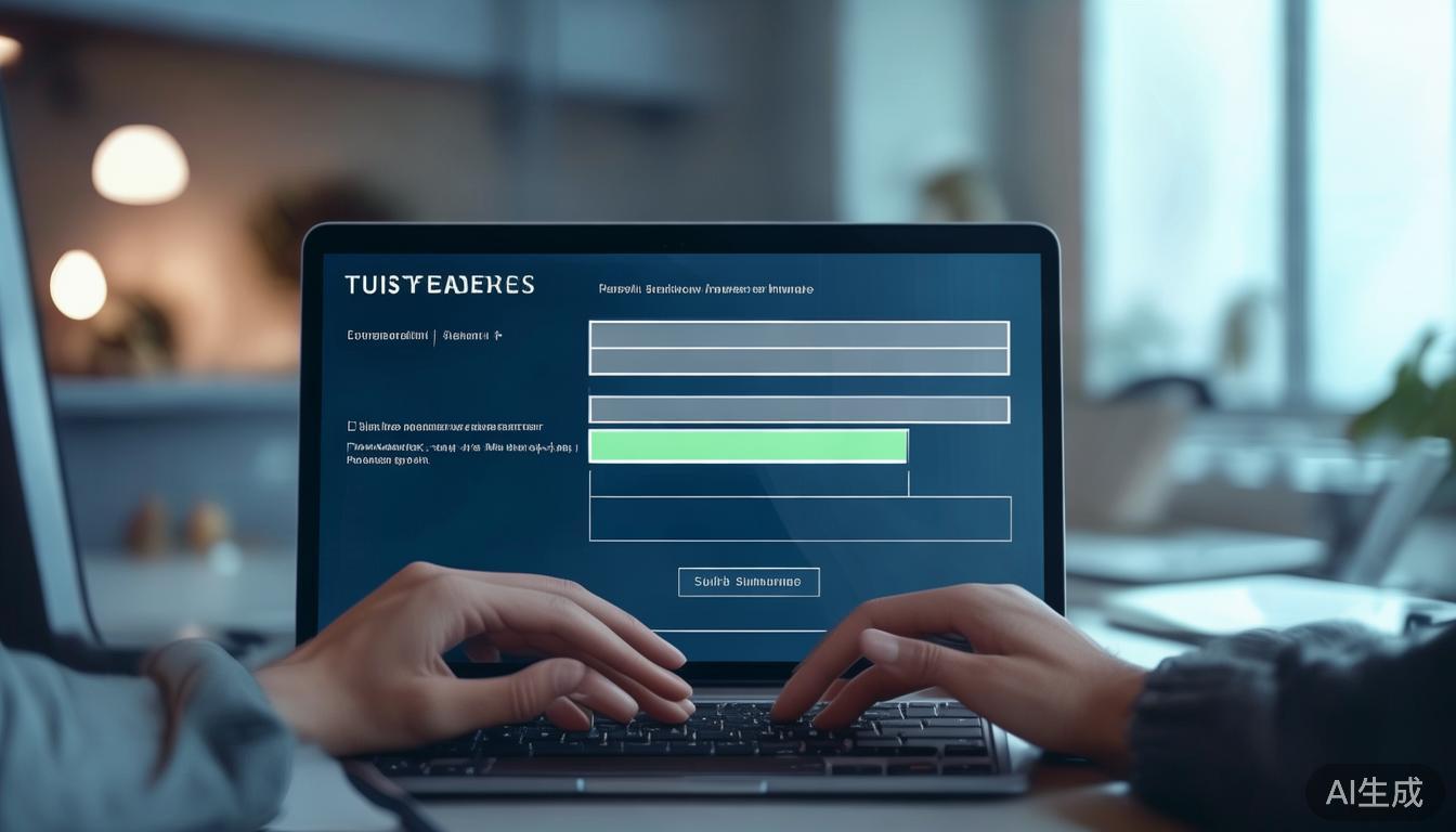 接下来，按照提示填写相关信息。请确保提供的邮箱或手