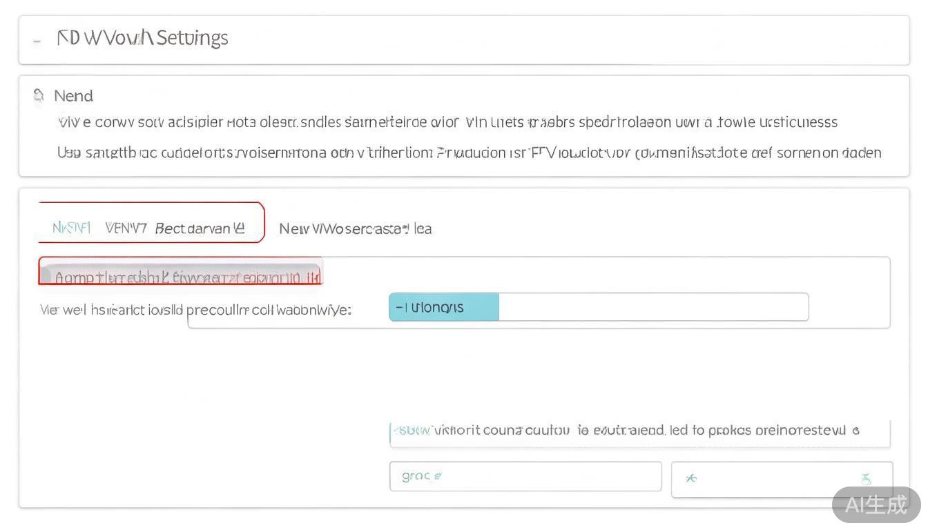 在“网络设置”或“VPN配置”部分，选择添加新的V
